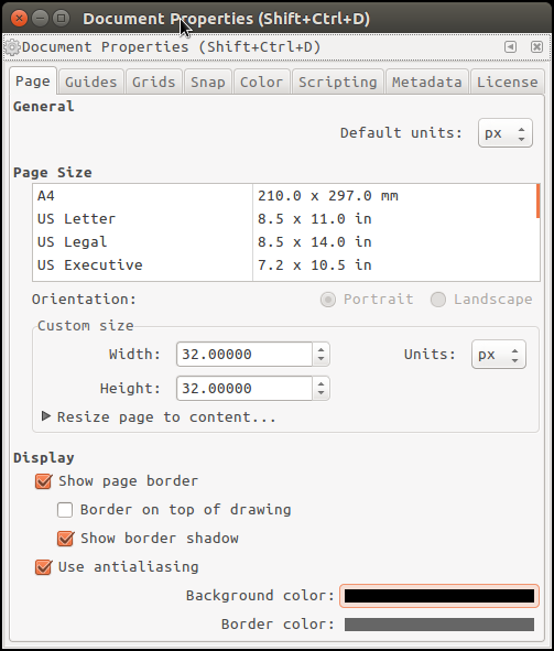 Document Properties